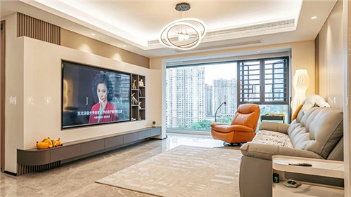 湖南长沙-国宸府-143m²现代奶咖·全屋整装