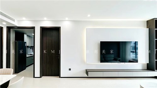 常德-汇景中央广场100m²现代黑白·全屋整装