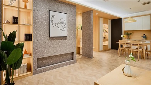 长沙装修I原木风格实景展厅案例分享·全屋整装
